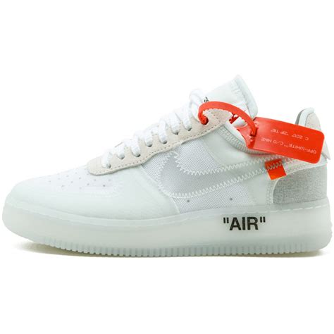 replica nike air force 1 off white|off white air force 1 trainers.